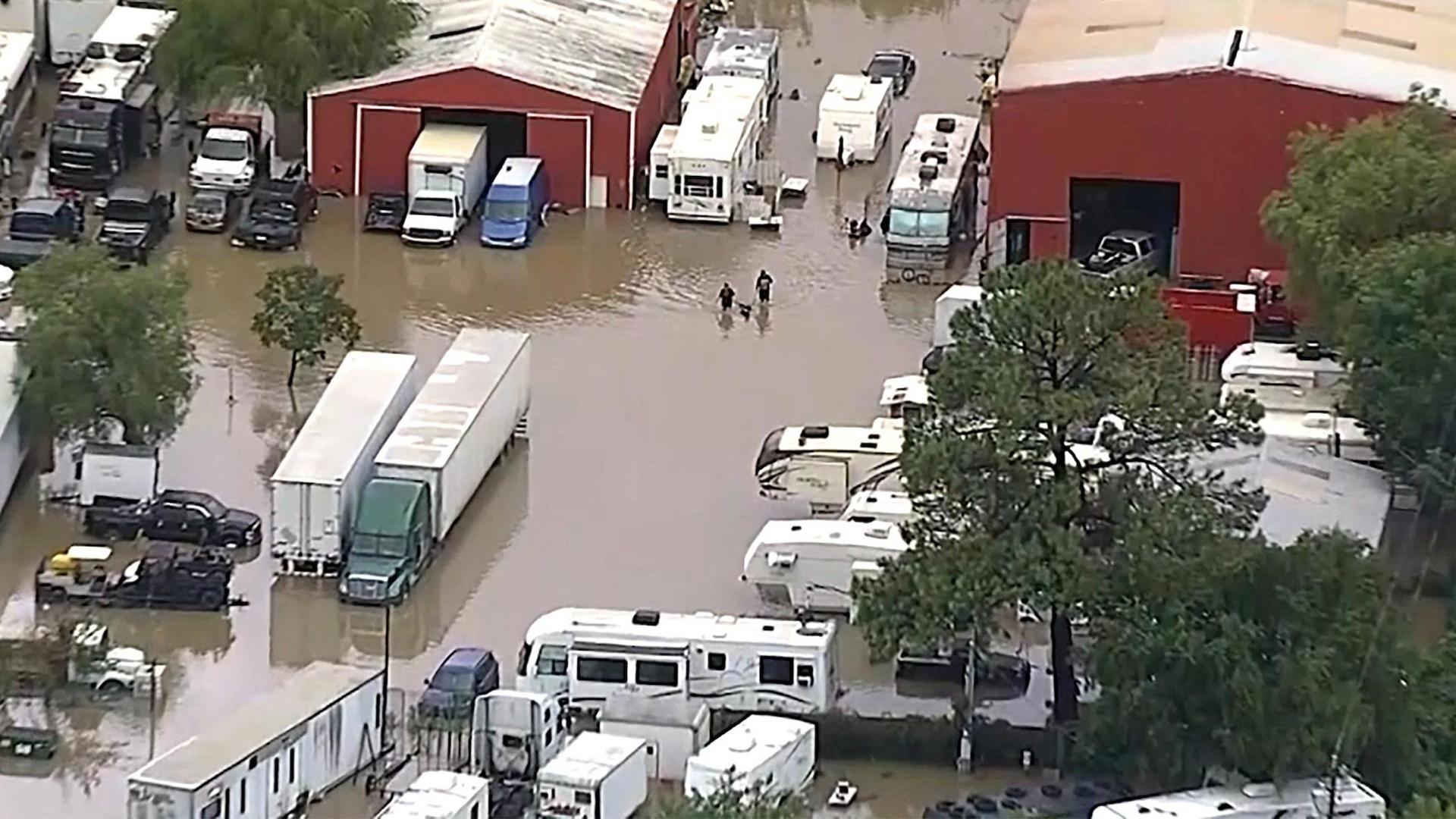 Texas declares state of emergency amid severe flooding | PBS News Hour ...