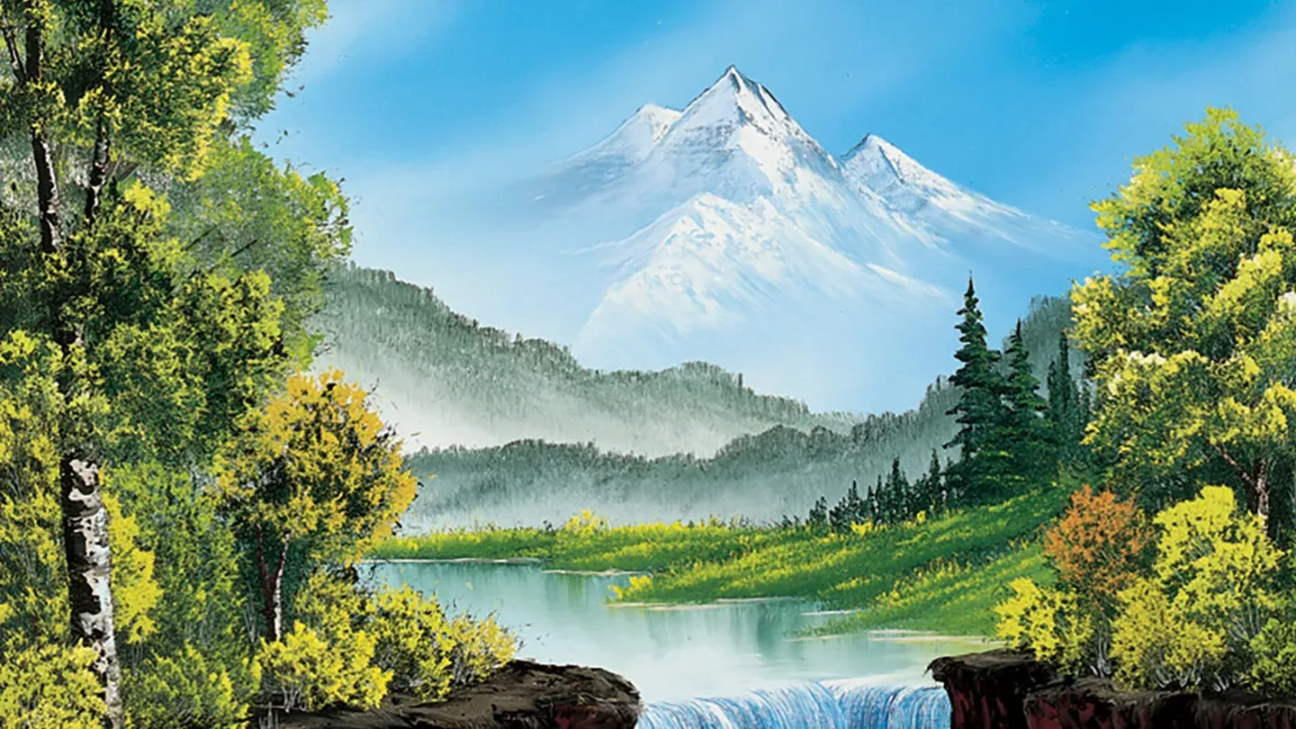 Mountain Waterfall