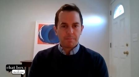 Video thumbnail: Chat Box with David Cruz Rob Menendez's Congressional Run, NJ's Environmental Issues