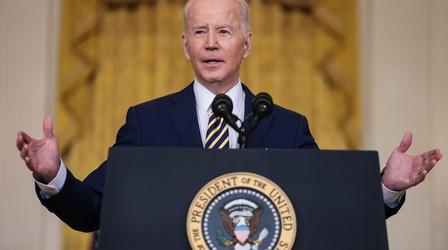 Video thumbnail: Washington Week President Biden’s First Year in Office