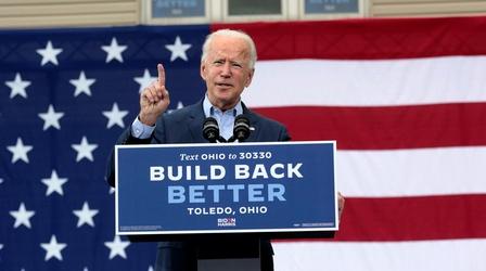 Video thumbnail: PBS NewsHour Biden, Pence emphasize significance of Barrett hearings