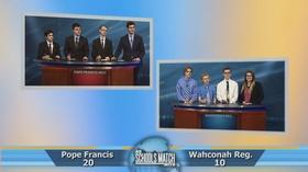 Video thumbnail: As Schools Match Wits Pope Francis vs. Wahconah Regional (May 5, 2018)