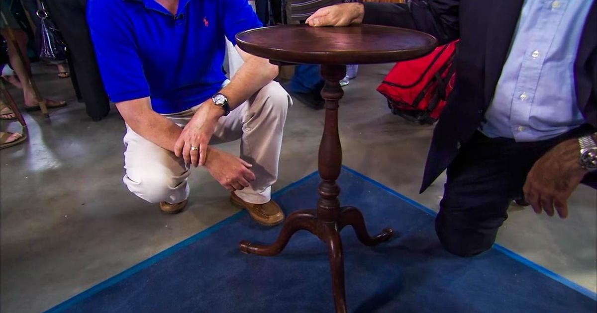 Antiques Roadshow | Appraisal: Pennsylvania Queen Anne Candlestand, ca. 1740 | Season 28 | Episode 17