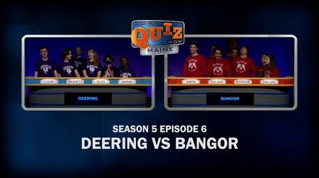 Video thumbnail: High School Quiz Show: Maine Deering vs Bangor