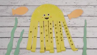 Cómo hacer una manualidad de pulpo con un plato de papel