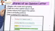 2-331: Identifying Verbs & Proper Nouns and Opinion Letters