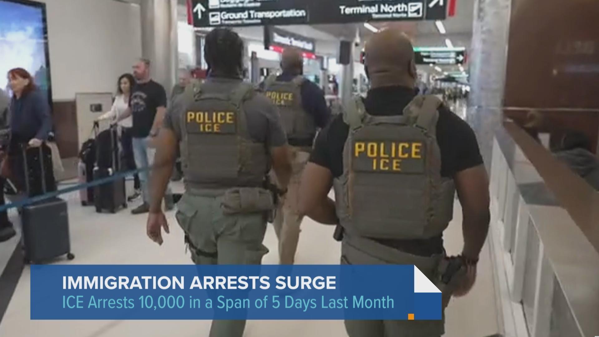 ICE Arrests in Virginia Beach Yards