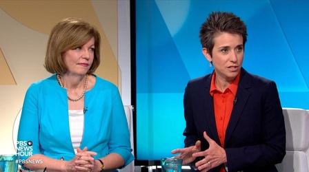 Video thumbnail: PBS NewsHour Amy Walter and Susan Page on Supreme Court stakes
