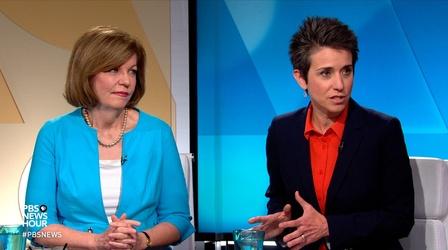 Video thumbnail: PBS NewsHour Amy Walter and Susan Page on Supreme Court stakes