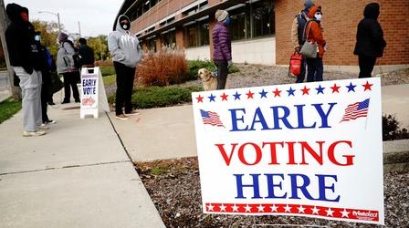 Video thumbnail: PBS NewsHour For Wisconsin voters, COVID-19, economy are top of mind