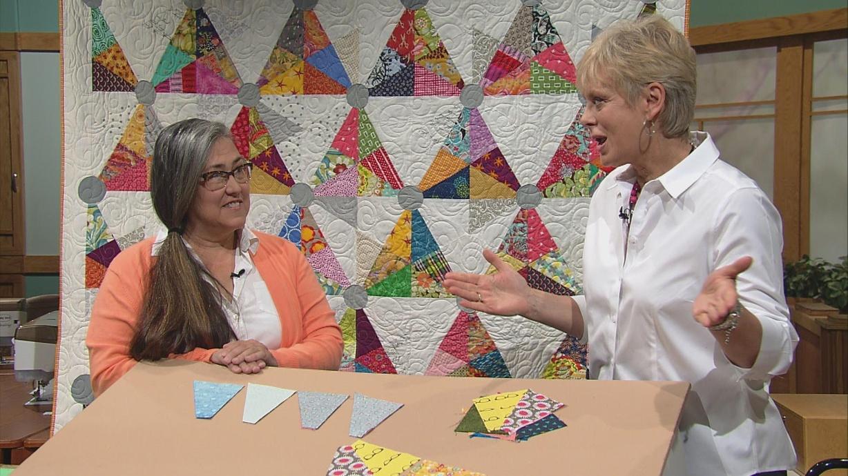 Rainbow Quilts for Scrap Lovers Part 2 Watch on PBS Wisconsin