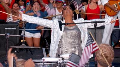Sheila E. Performs 