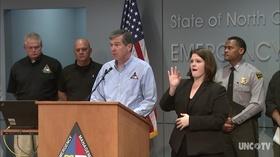 Video thumbnail: NC Emergency Management and Weather NC Gov. Cooper: Hurricane Florence: 10:30 AM-9/22