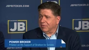 Gov. JB Pritzker Talks Stratton's Big Win, 2026 Midterms