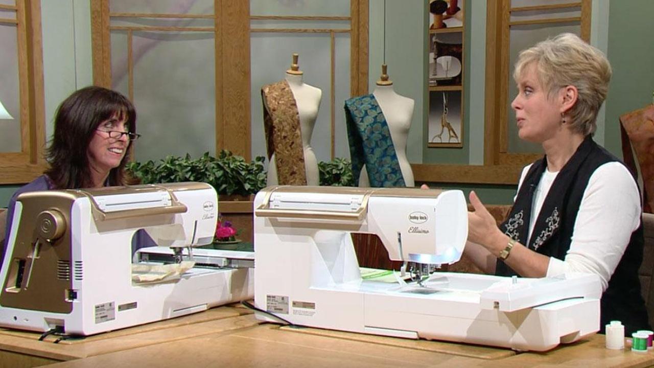 Best of Sewing With Nancy Machine Embroidery in 6 Easy Lessons, Part 1 airing Sat, Jul 18 9:00 am