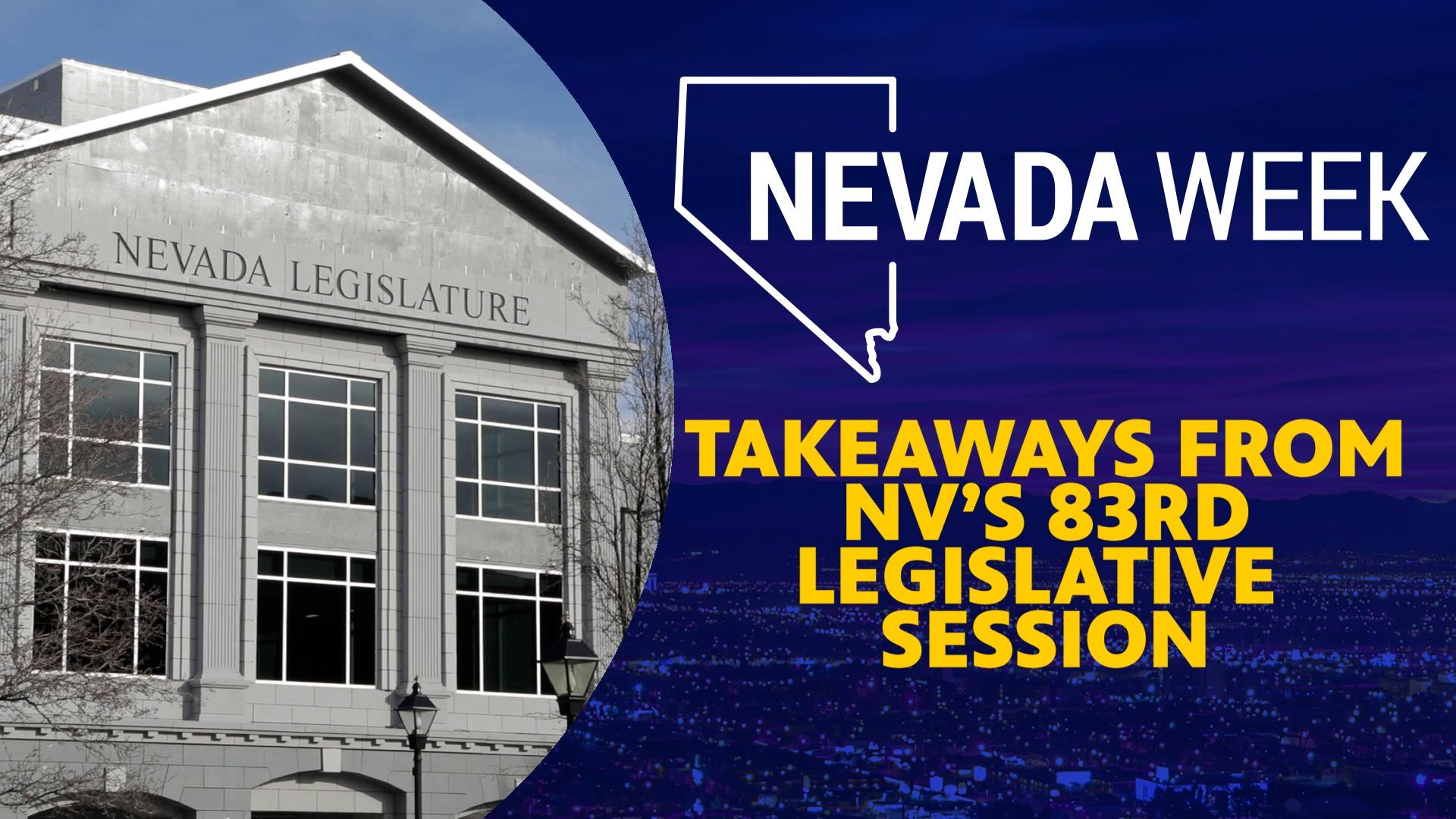 Takeaways from NV’s 83rd Legislative Session