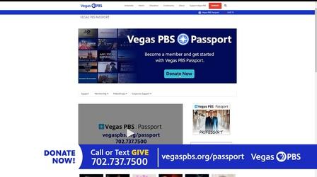 Video thumbnail: Vegas PBS How to Access Vegas PBS Passport
