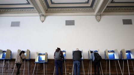 Video thumbnail: PBS NewsHour Control of Congress in balance with close races undecided