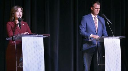 Video thumbnail: PBS NewsHour Five Oklahoma tribes collectively endorse governor candidate