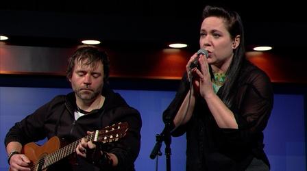 Video thumbnail: arts IN focus Maisie Husman, Abstract Painter & Jana DeBusk, Musician