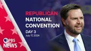 2024 Republican National Convention | RNC Night 3 | PBS News special coverage