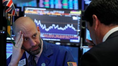 Video thumbnail: PBS NewsHour News Wrap: Stocks seesaw; Hurricane Willa threatens Mexico