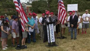 9/11 families protest Saudi-backed LIV golf at Trump club