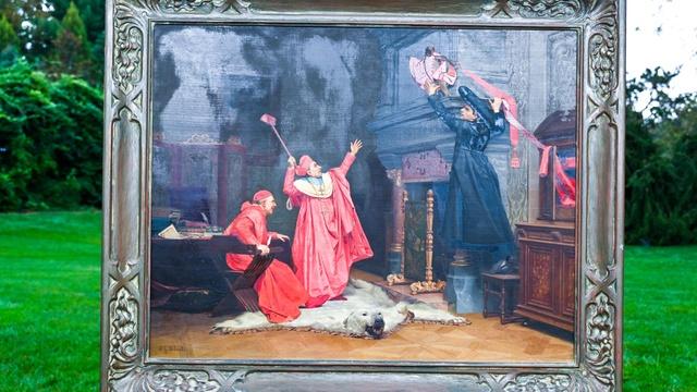 Antiques Roadshow | Appraisal: Jehan Georges Vibert Oil, ca. 1875
