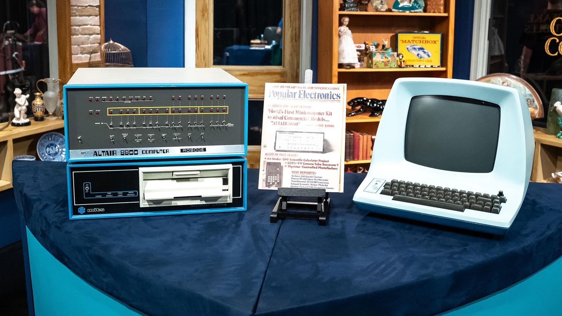 Strange societies; communist propaganda; art deco vase; brothel décor; and a vintage computer.