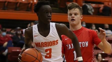 Video thumbnail: High School Activities 2021 Boys AA Basketball | SF Washington vs. Yankton
