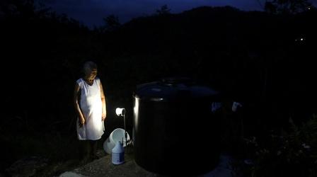 Video thumbnail: PBS NewsHour Hundreds still without power in Puerto Rico