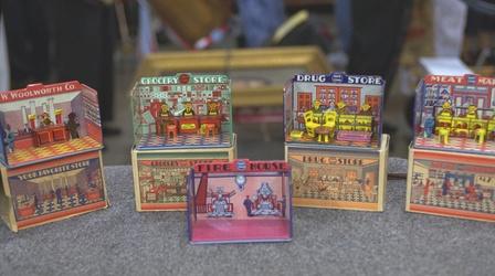 Video thumbnail: Antiques Roadshow Appraisal: Marx Lithograph Tin Toy Rooms