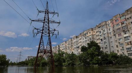 Video thumbnail: PBS NewsHour News Wrap: Evidence shows explosion at collapsed Ukraine dam