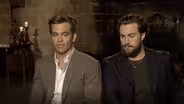Aaron Taylor Johnson and Chris Pine for "The Outlaw King"