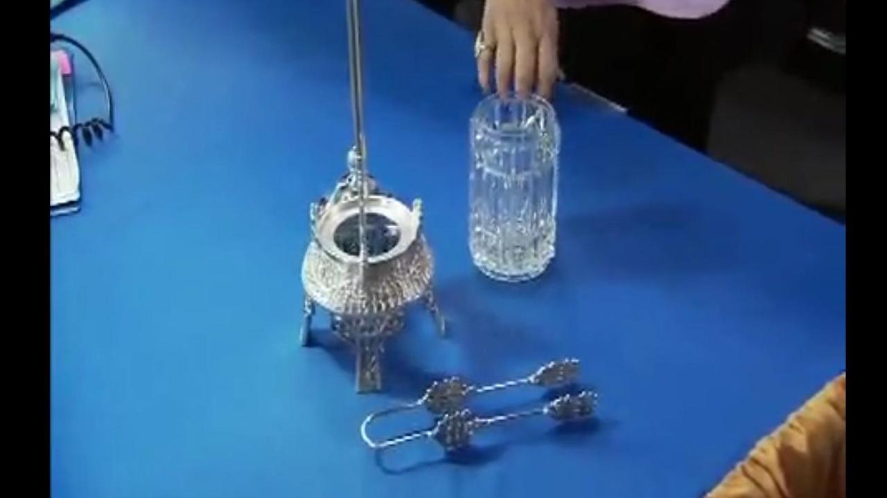 Antiques Roadshow | Appraisal: Glass & Silver-plated Pickle Castor, ca. 1880