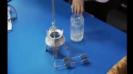 Video thumbnail: Antiques Roadshow Appraisal: Glass & Silver-plated Pickle Castor, ca. 1880