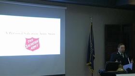 Video thumbnail: Evansville Rotary Club Regional Voices: Capt. Scott Strissel, Red Kettle Campaign