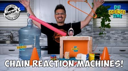 Video thumbnail: DIY Science Time Chain Reactions