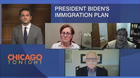Video thumbnail: Chicago Tonight What Biden’s Immigration Plan Could Mean for Chicago