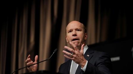 Video thumbnail: PBS NewsHour Is John Delaney the ‘most moderate’ 2020 Democrat?