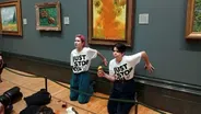 Why activists are targeting art to protest climate change