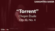 Samantha Baker | “Torrent”