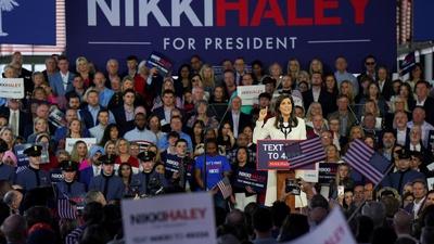 Haley announces run for president, Biden focuses on economy