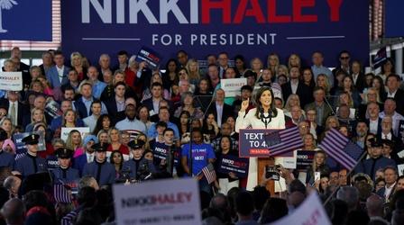 Video thumbnail: Washington Week Haley announces run for president, Biden focuses on economy