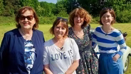 Holly Aird and Anna Chancellor