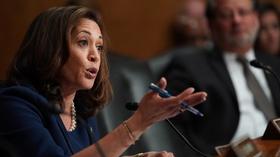 Video thumbnail: PBS NewsHour Harris: Kavanaugh has track record of not supporting rights