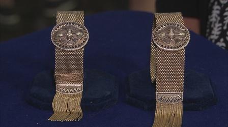 Video thumbnail: Antiques Roadshow Appraisal: Victorian Gold Garter Bracelets, ca. 1870