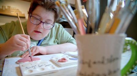 Video thumbnail: Columbus Neighborhoods Art & Clay on Main + Square Seven Coffee House