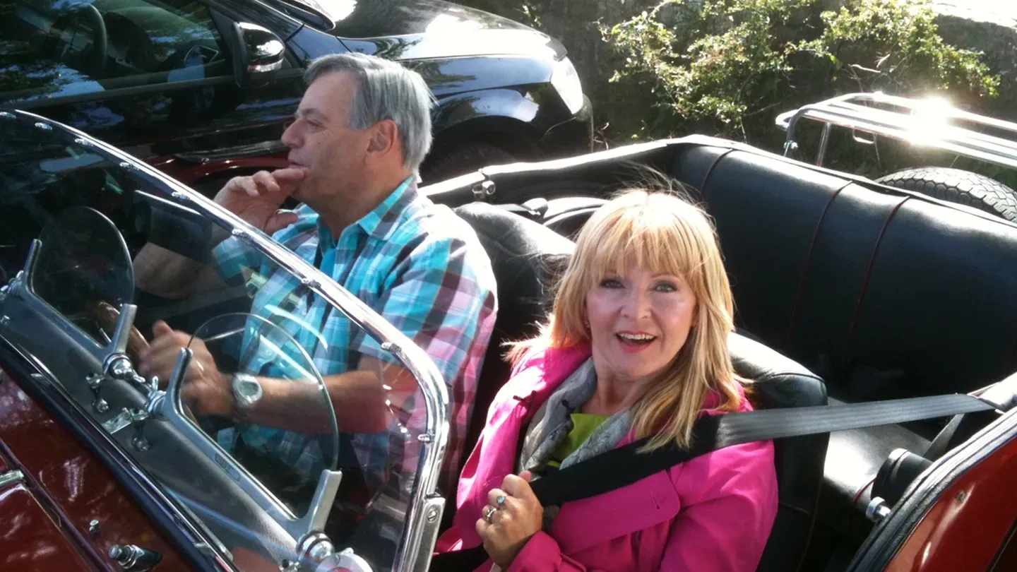 Tony Blackburn and Toyah Wilcox