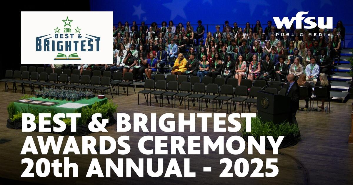 WFSU Education | Best and Brightest Awards Ceremony | 20th Annual | May ...